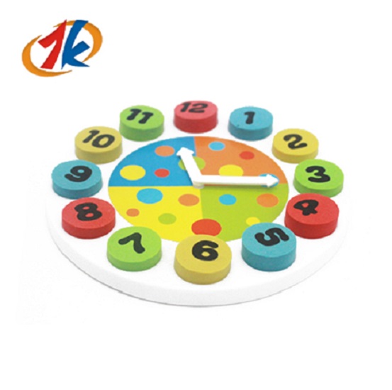 Promotion Educational Toy EVA Clock Toy