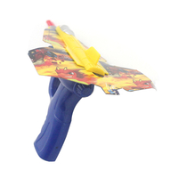 Flying Cardboard Plane Shooter Gun Outdoor Toy And Fishing Toy Gift